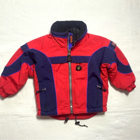 Kids Obermeyer OBX Ski Snow Board Waterproof Insulated Jacket Red Size XS 2T/3T? - Picture 1 of 10